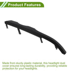 Headlight Eyebrow Headlamp Eyelid Cover for BMW 3-Series