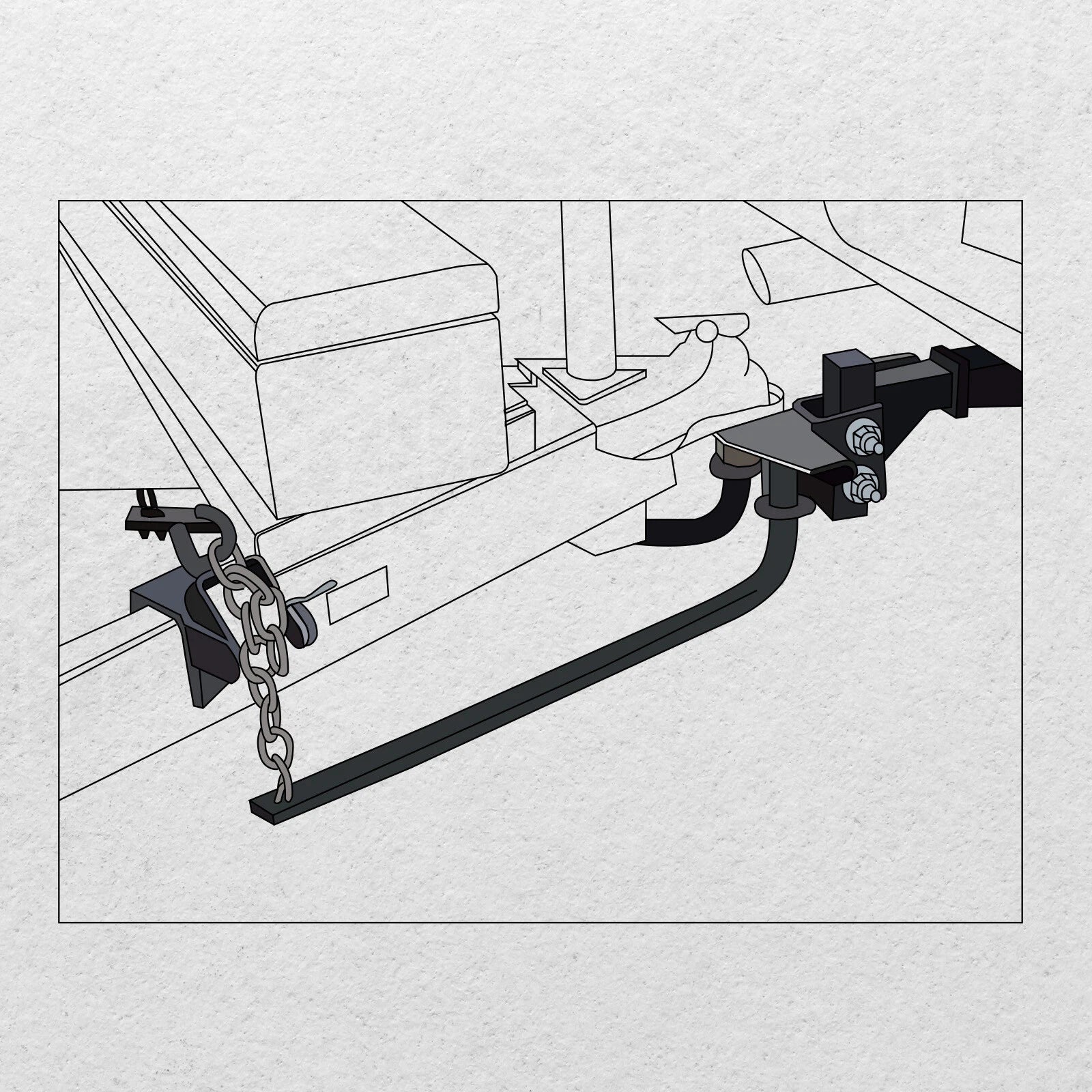 Weight Distribution Trailer Hitch for Trailers (Up to 10,000 lbs)