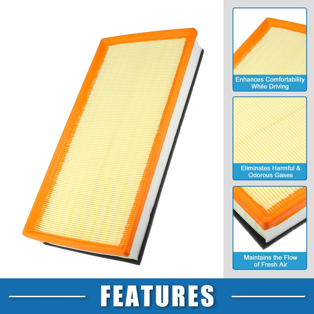 2X Engine Air Filter for Audi Q7 (2007–2015), VW Touareg, Porsche Cayenne