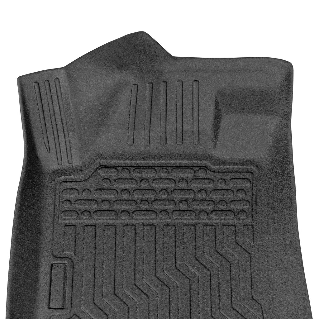 Set of 4 TPE Rubber All Weather Floor Mats for Nissan Altima (2016–2018)