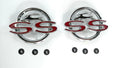 Rear Quarter Panel Emblems Chrome for 1962 Chevy Impala SS
