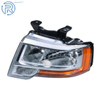 Headlight for Ford Expedition (2015–2017) Chrome Halogen Left Driver