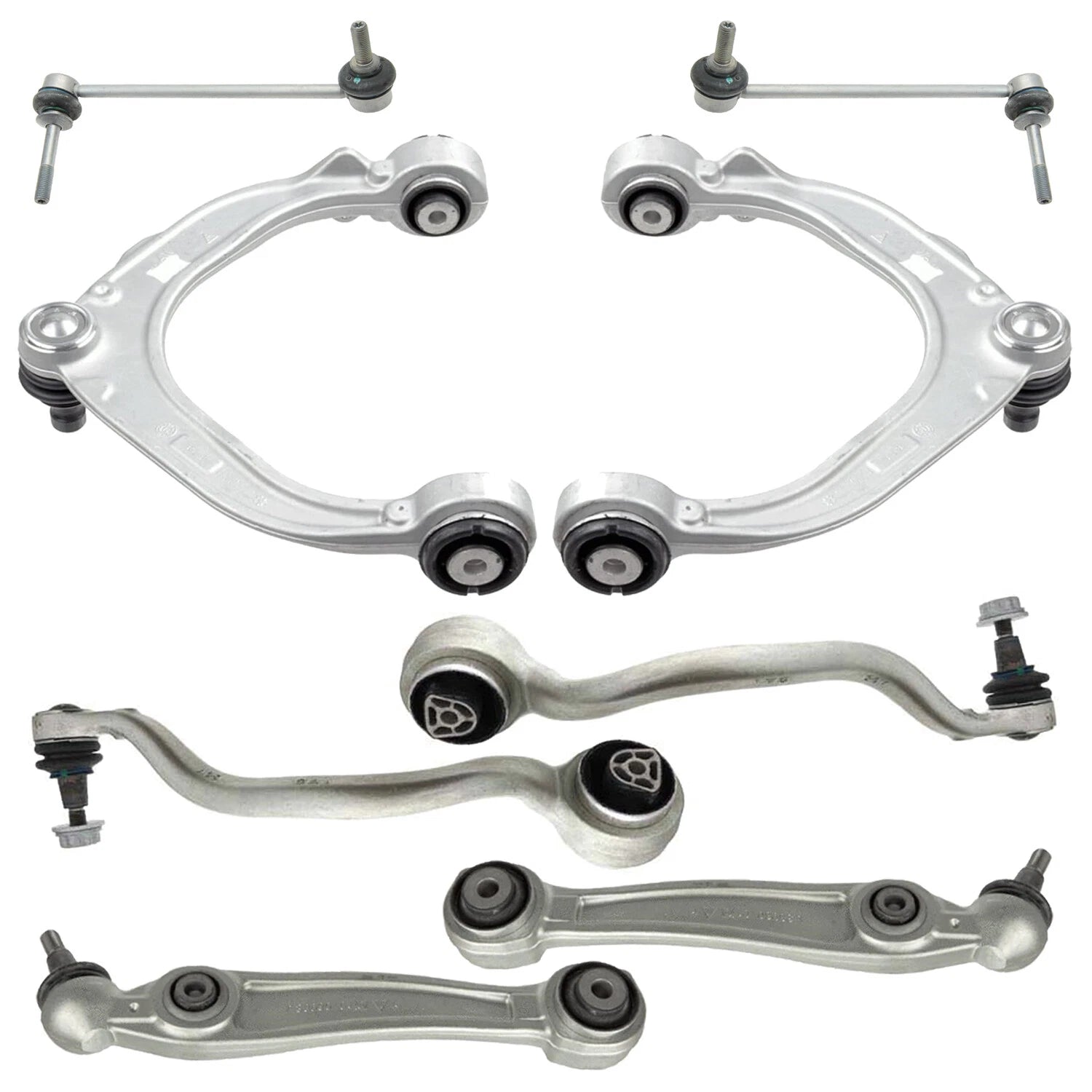 8pc Control Arms & Sway Bar Links Kit for BMW F15 X5 F16 X6 (2014–2018)