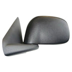 Replacement Textured Driver Side Manual Door Mirror w/o Towing Package