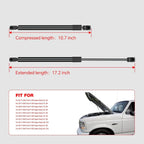 Front Hood Gas Lift Supports Struts for 2017-2022 Ford F250 F350 (4B-965360)