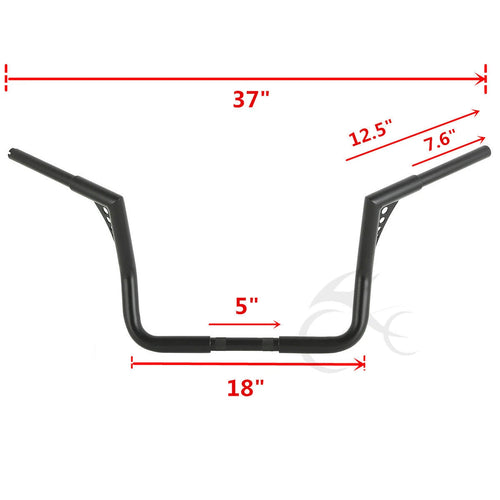 1 1/4" Ape Hanger Handlebar for Harley Dressers Touring (1982–2024)