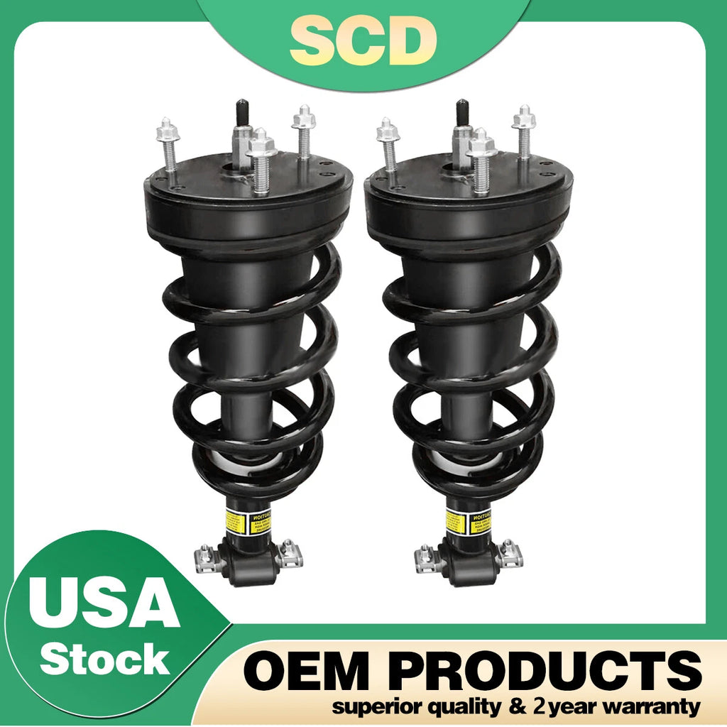Pair Front Shock Strut for Cadillac Escalade, Chevy Tahoe, GMC Yukon (2007–2014) 580-435