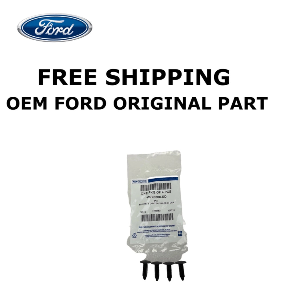 Set of 4 Wheel Opening Molding Rivets for Ford F-150 (2015–2020)
