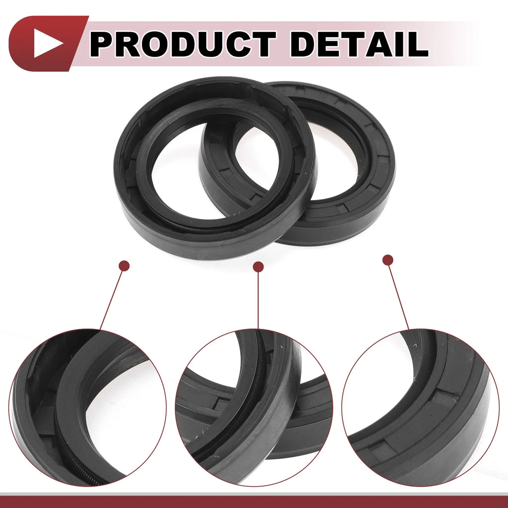 Set of 5 Rotary Shaft Oil Seals 35x52x10mm Nitrile Rubber 672668828731