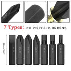 Set of 4 Screwdriver Bits for Driver Air Drill Tools