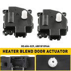 2X HVAC AC Heater Blend Door Actuator for Chrysler 200 (2012–2014)