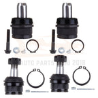 Set of 4 Front Upper Lower Ball Joints Suspension Kit for Ford F-150 (1987–1996)