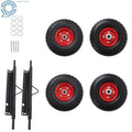Wheel Kit for Honda EU3000is Generator (All Terrain, Solid, Never Flat)