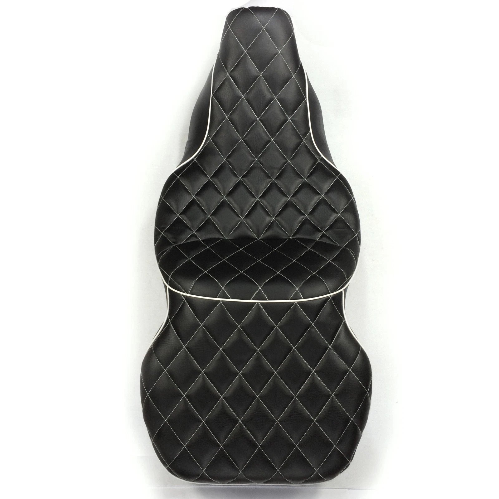 Custom 2-Up Diamond Stitch Seat for Harley FLHT Electra Glide (1997–2006)
