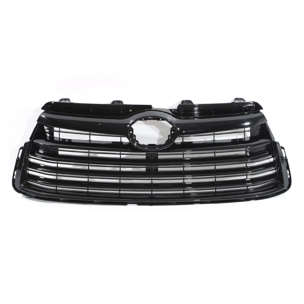 Gloss Black Front Bumper Upper Grille for Toyota Highlander (2014–2016)