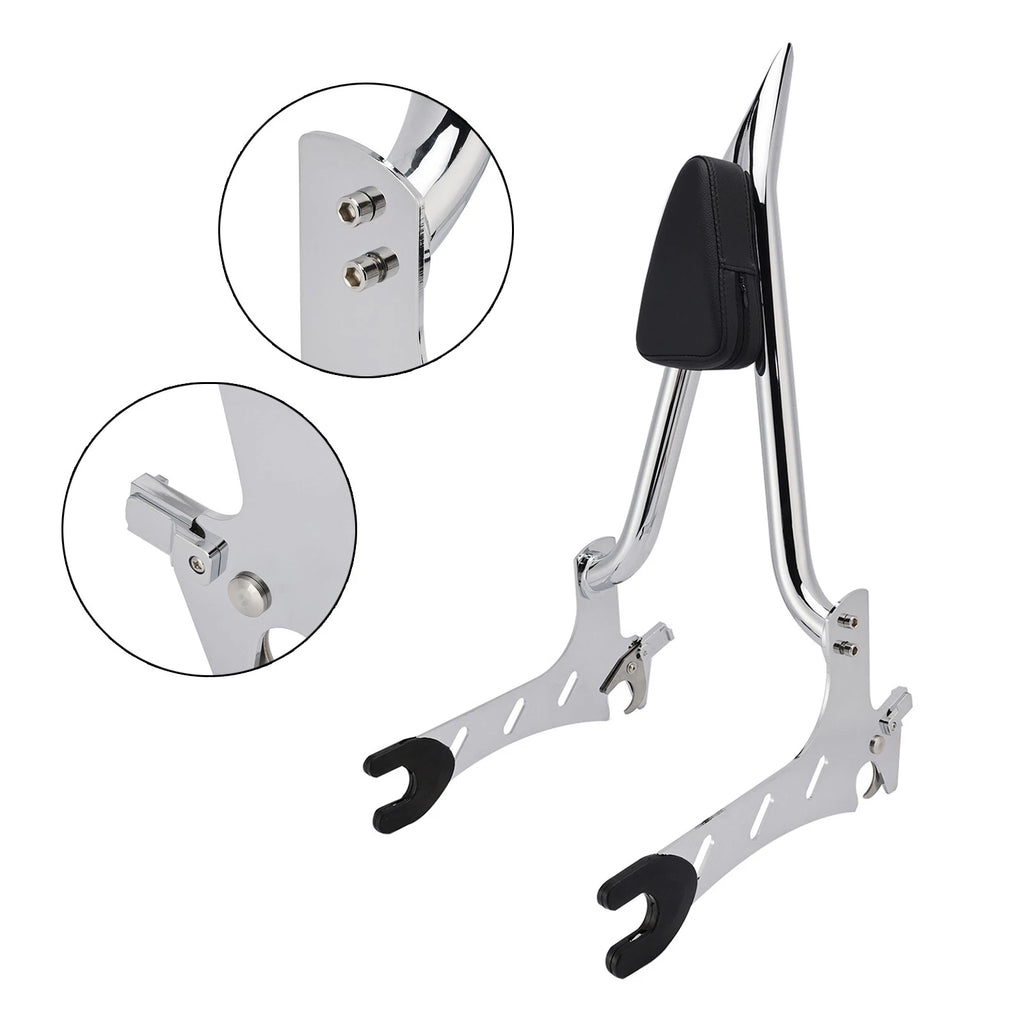 Passenger Sissy Bar Backrest for Indian Challenger Chieftain Springfield (2020–2023)