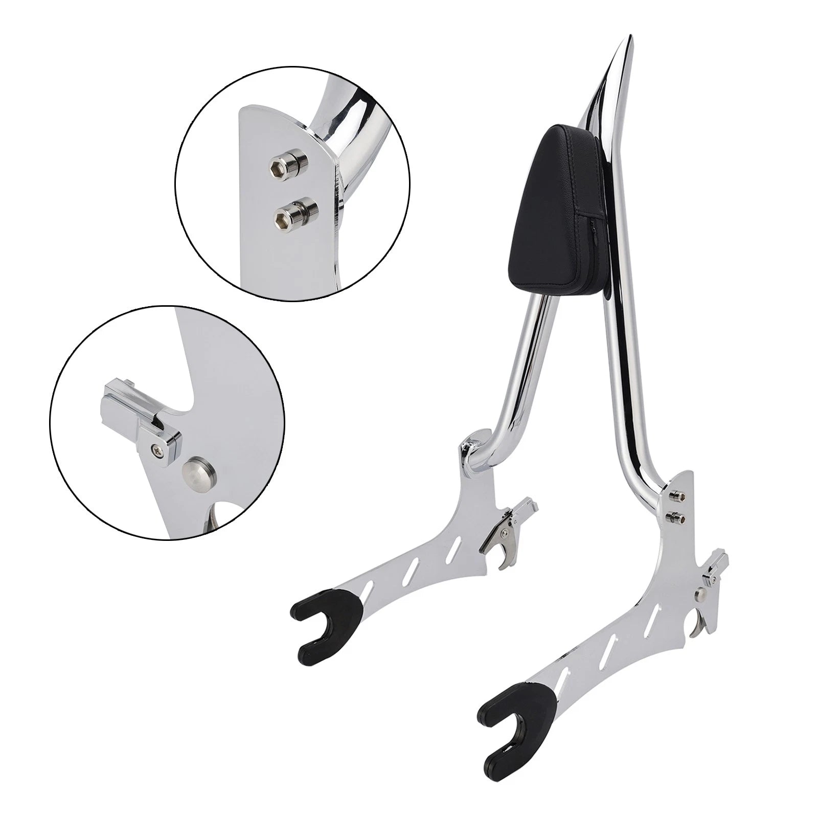 Passenger Sissy Bar Backrest for Indian Challenger Chieftain Springfield (2020–2023)