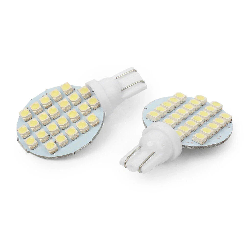 20 x T10/921/194 24SMD LED Cold White Interior Lights for RV Trailers