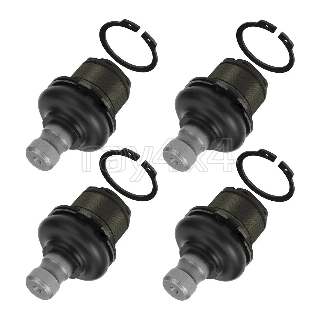 Set of 4 Upper Lower Ball Joints for Arctic Cat 250 300 2X4 4X4 (1998–2005)