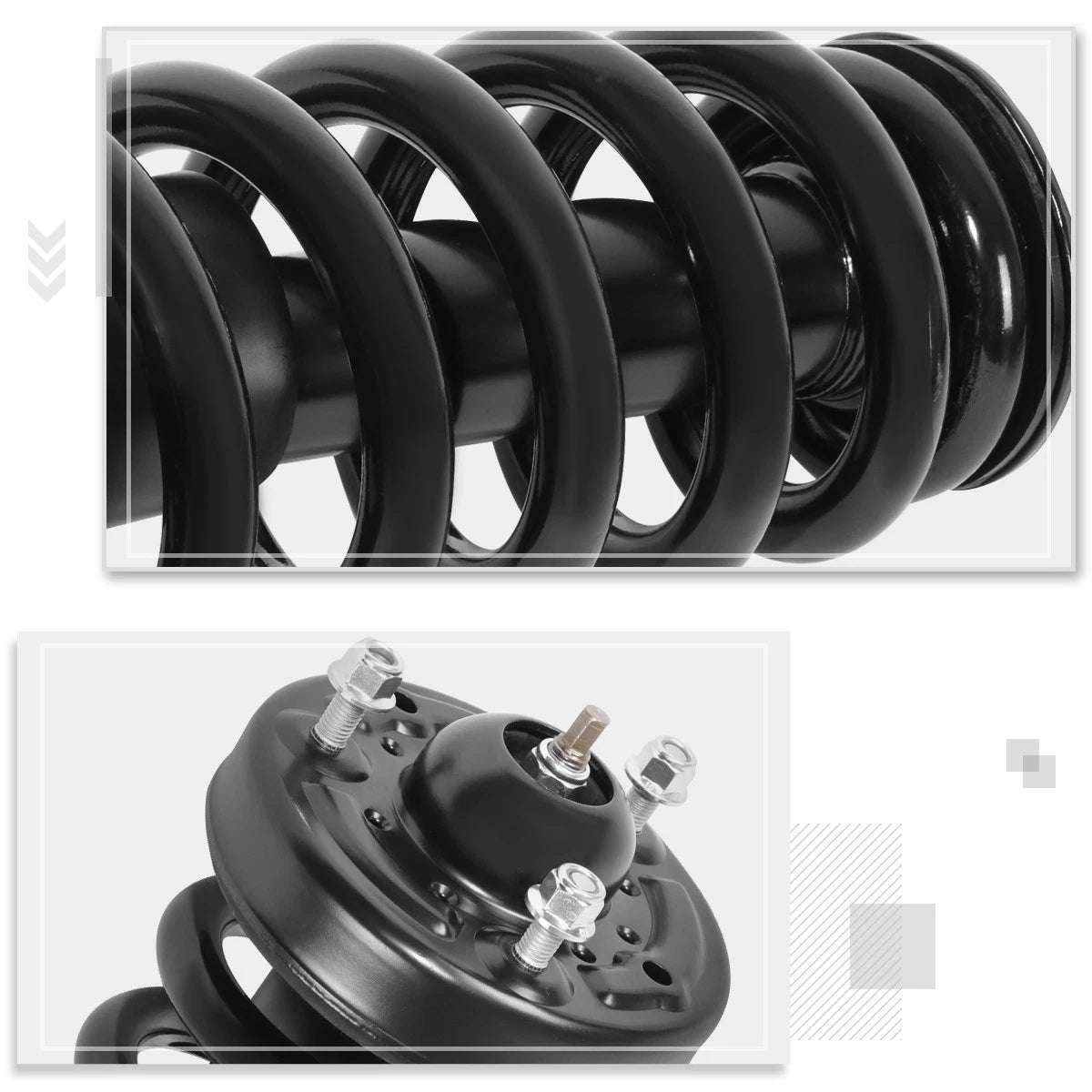 Complete Front Struts Assembly w/Coil Spring for Ford F150/Lincoln Mark LT (2004–2008)