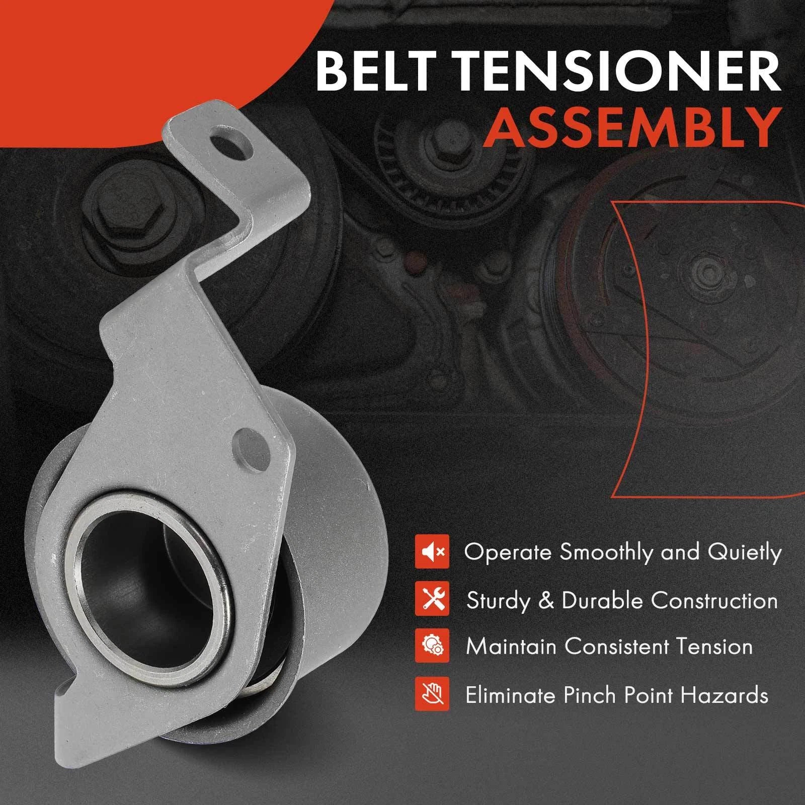 Timing Belt Tensioner for Mitsubishi Mirage (1997–2002) Lancer (2002–2007)