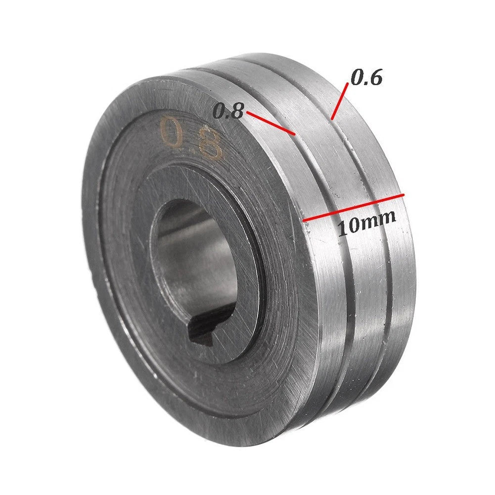 MIG Welder Wire Feed Drive Steel Roller Roll 0.6-0.8 Groove (.030-.035)