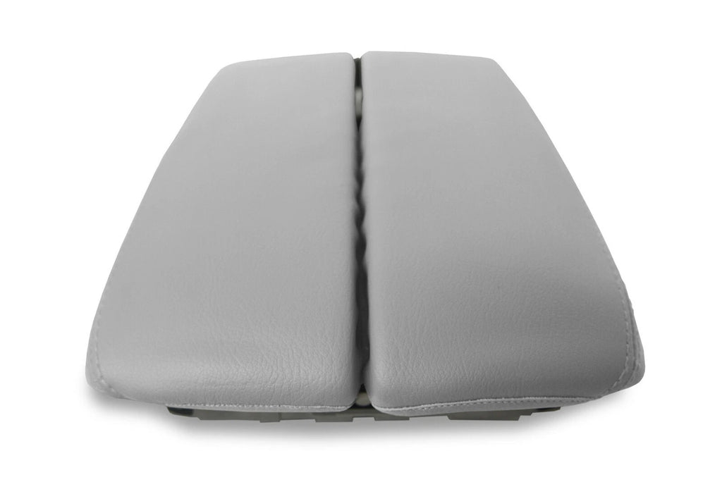 Leather Center Console Armrest Cover for Audi A8 (2011–2017) Gray