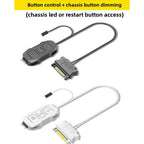 ARGB Lighting Adapter 5V 3-Pin for SATA Powered RGB Fans LED Coolers