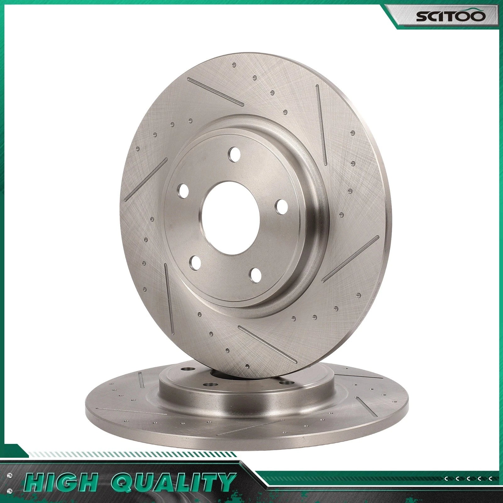 Rear Brake Rotors for Volkswagen Routan, Dodge Grand Caravan (2017–2020)