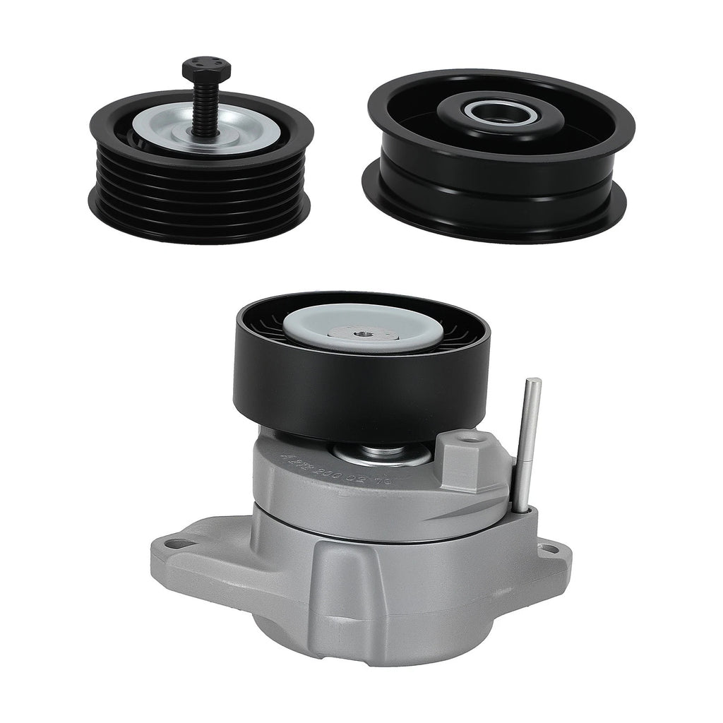 Engine Drive Belt Tensioner & Idler Pulley Kit for Mercedes-Benz (2005–2015)