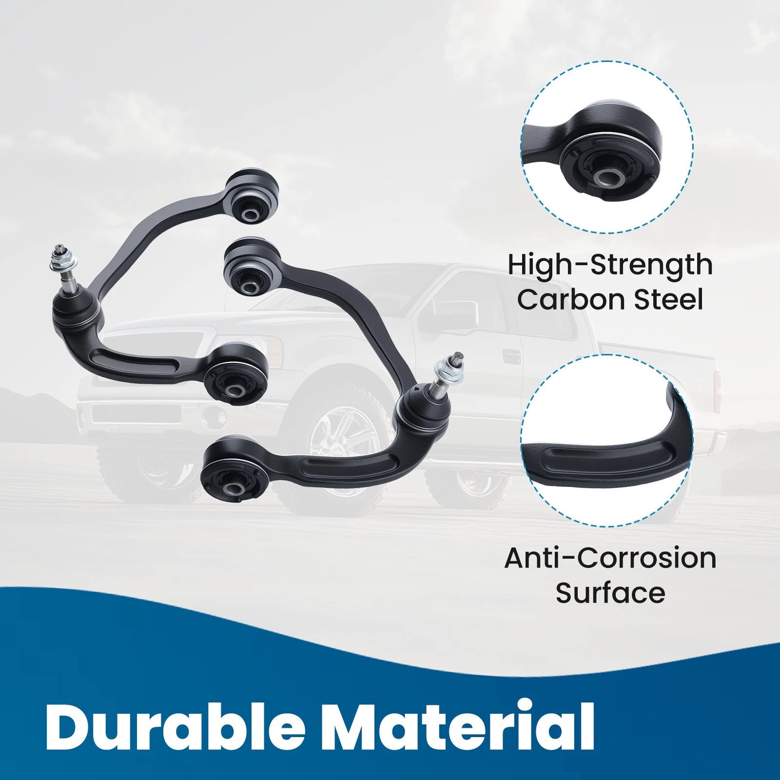 Front Upper Control Arm Kit for Ford F-150 4x4 (2004–2005)