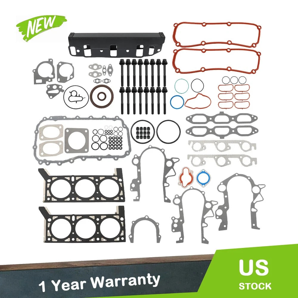 Full Gasket Set with Head Bolts for Dodge Grand Caravan (2004–2010)