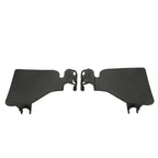 Black Updraft Wind Deflector Kit for Harley Touring Road Glide (1998–2013)