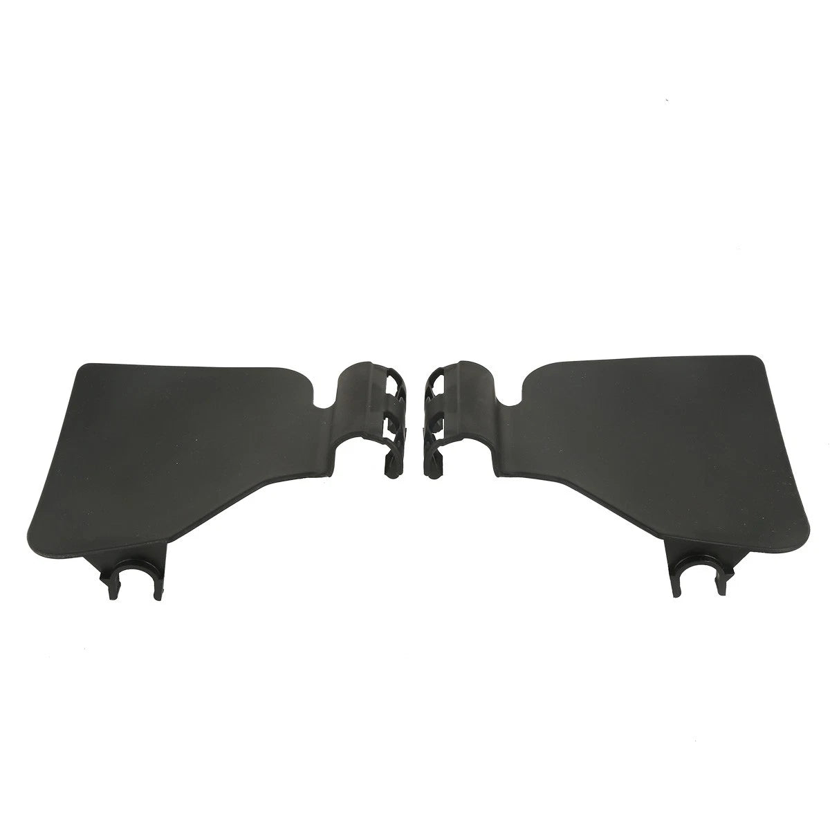 Black Updraft Wind Deflector Kit for Harley Touring Road Glide (1998–2013)