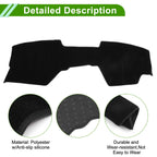 Dashboard Dash Cover Mat for Mazda3 BP (2019–2024) - Black, 1 Set