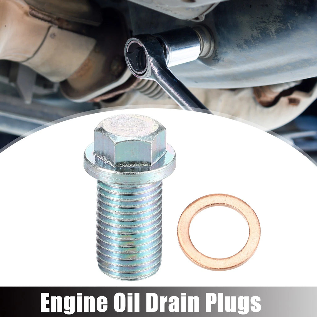 Set of 1 M14x1.5 Oil Drain Plug with Washer A1119970330 for Mercedes-Benz 