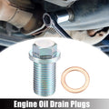 Set of 1 M14x1.5 Oil Drain Plug with Washer A1119970330 for Mercedes-Benz 
