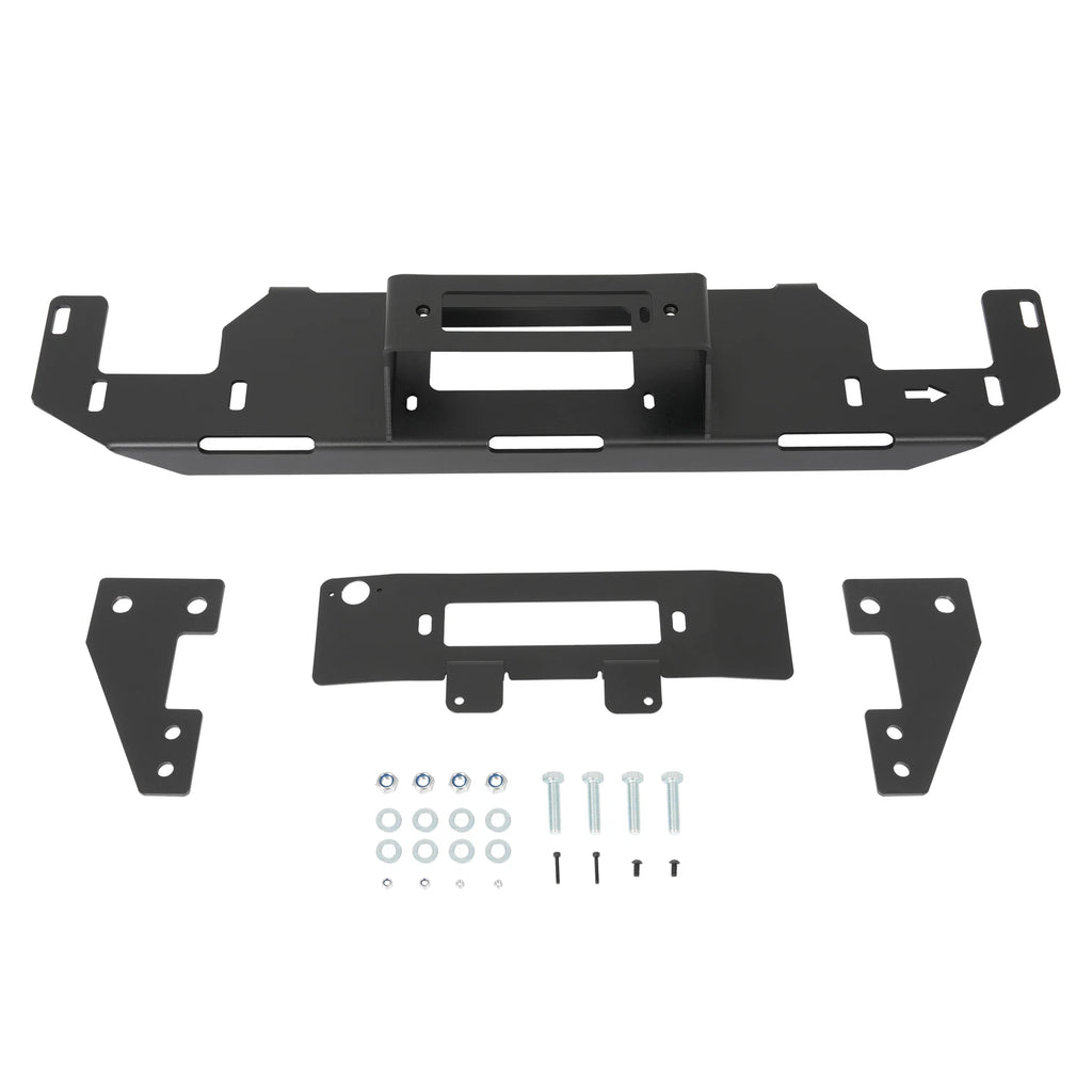 Bumper Winch Mount Plate Bracket for Ford F-150 (2015–2020) Heavy Duty Steel