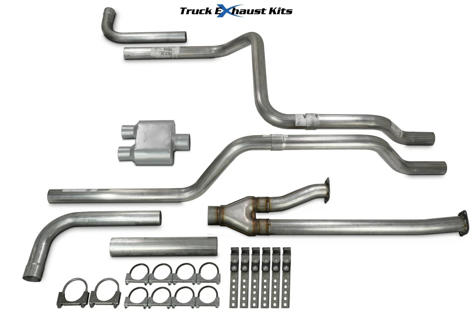 Dual Exhaust Kit for Toyota Tundra (2009–2013) 2.5" Side Exit