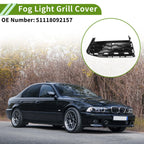 1 Pc Front Left Fog Light Grill for BMW 7 Series (2015-2020) Black
