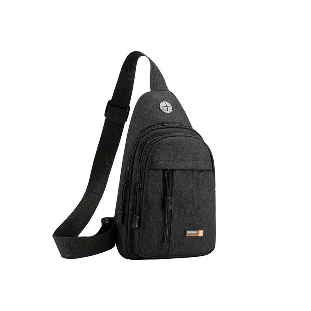 Tactical Sling Bag for Travel Backpack (Black)