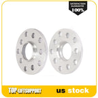 2X 10mm Hubcentric Wheel Spacers for VW Jetta Beetle GTI Audi TT