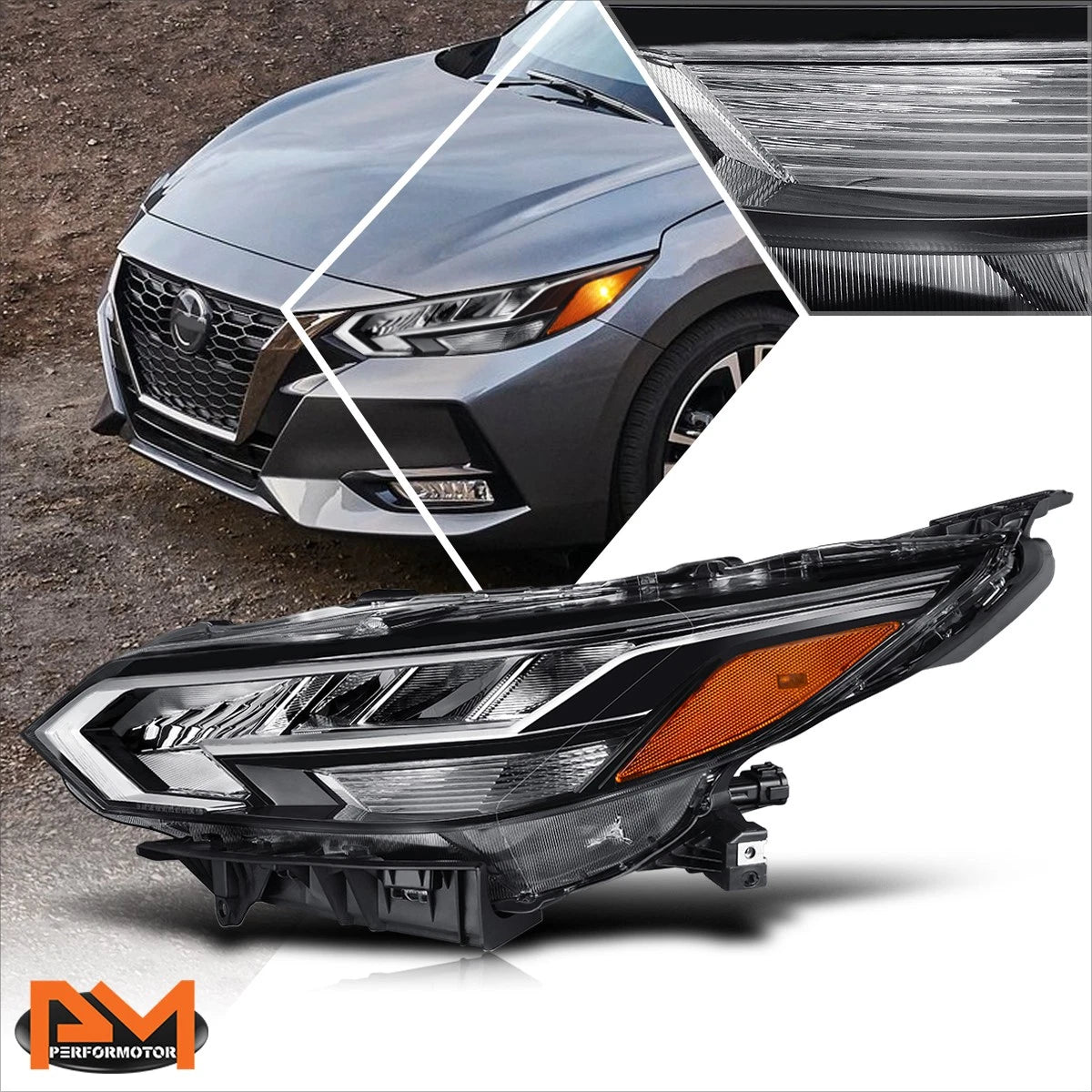 Left Side LED Headlight Lamp for Nissan Sentra (2020–2022)