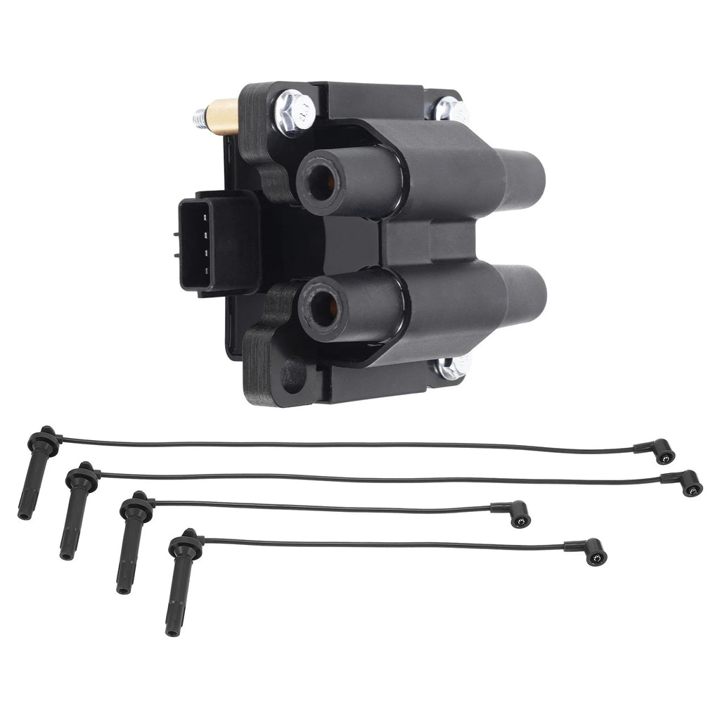 Ignition Coil and Spark Plug Wire Kit for Subaru Impreza 2.5L (2005–2010) UF538