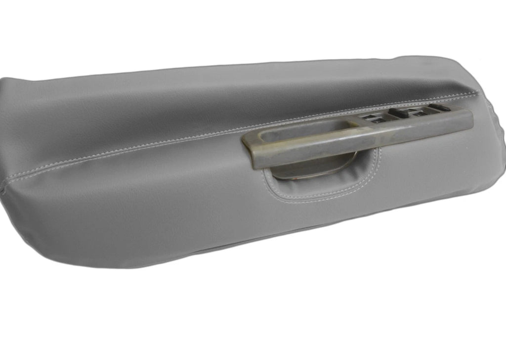 Front Door Panel Insert for Jetta (1999–2004) Light Gray Synthetic Leather