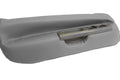 Front Door Panel Insert for Jetta (1999–2004) Light Gray Synthetic Leather