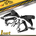 Set of 8 Front Control Arm Ball Joints and Tie Rods for Ford Explorer (2002–2010)