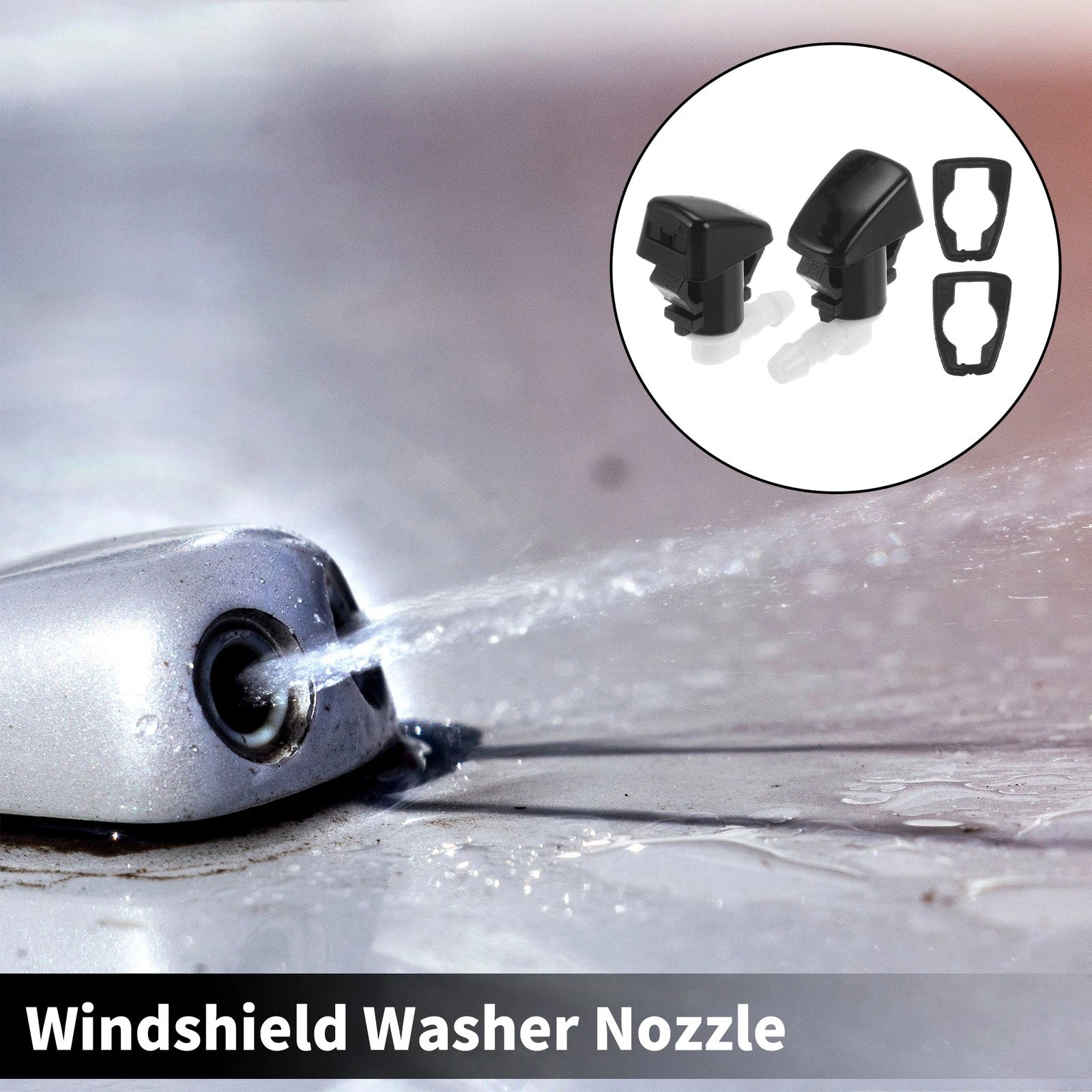 2X Front Windshield Washer Nozzle for Jeep Grand Cherokee WK2 (2011–2021)
