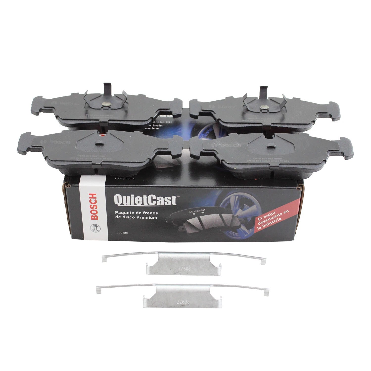 Bosch QuietCast Front Ceramic Brake Pads for BMW Z3 (1996–2002)
