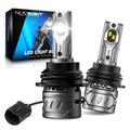 2pc 9004 LED Headlight Bulbs for Novsight (13000LM 6500K White 60W)